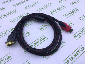 VGA Кабель HDMI 1,5 м усиленный позолоченный HLV