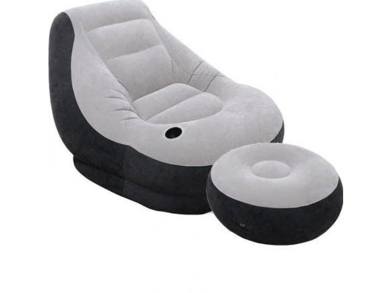 Кресло кровать надувная Single Size (утолщенное кресло для отдыха)